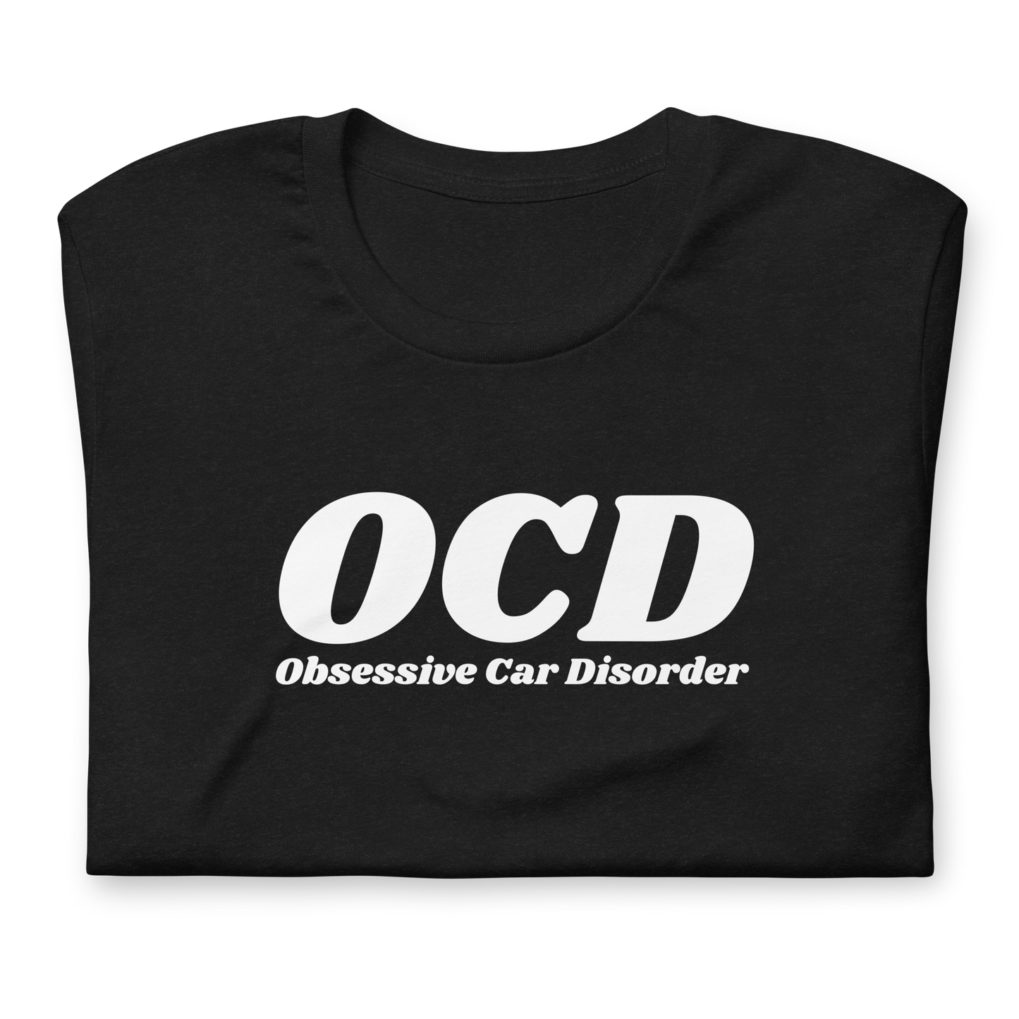 OBSESSIVE CAR DISORDER TEE - BLACK