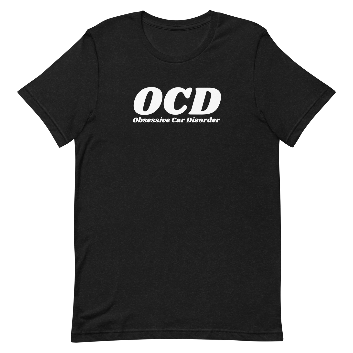 OBSESSIVE CAR DISORDER TEE - BLACK