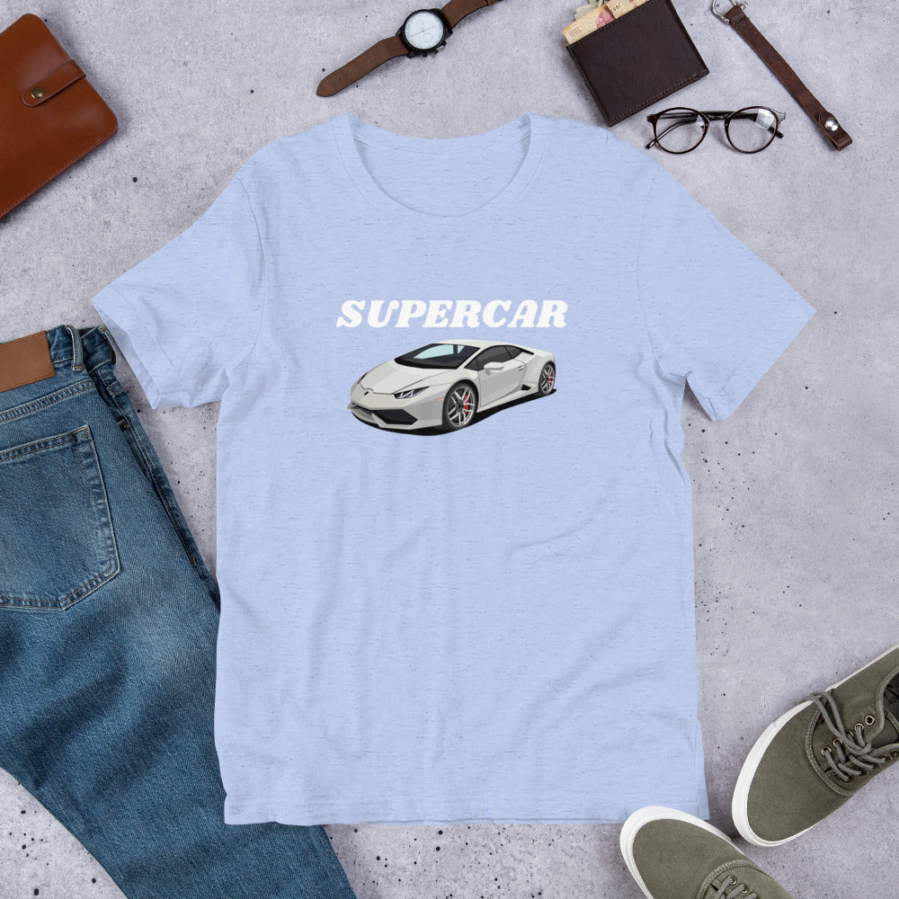 SUPERCAR HURACAN TEE - BLUE