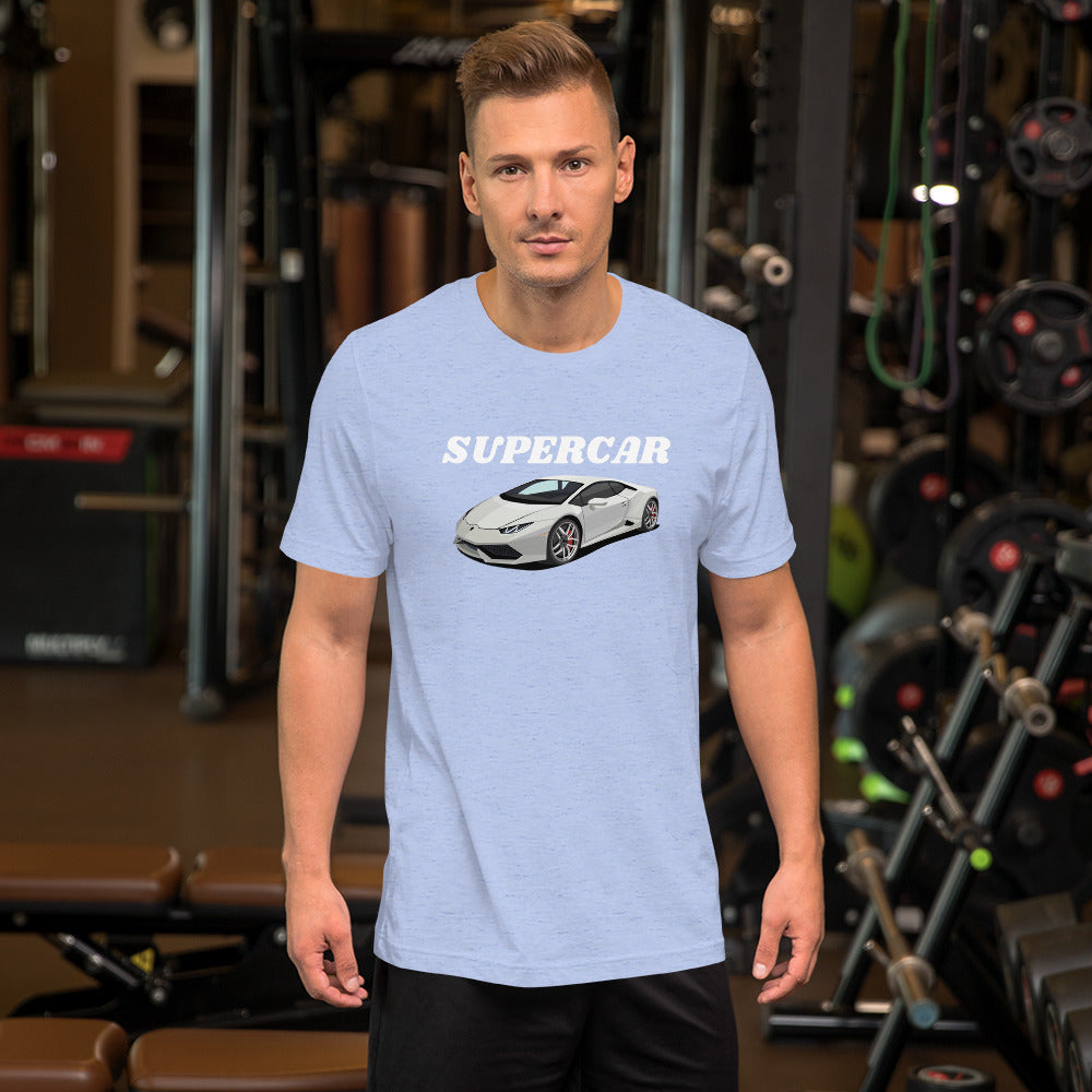 SUPERCAR HURACAN TEE - BLUE