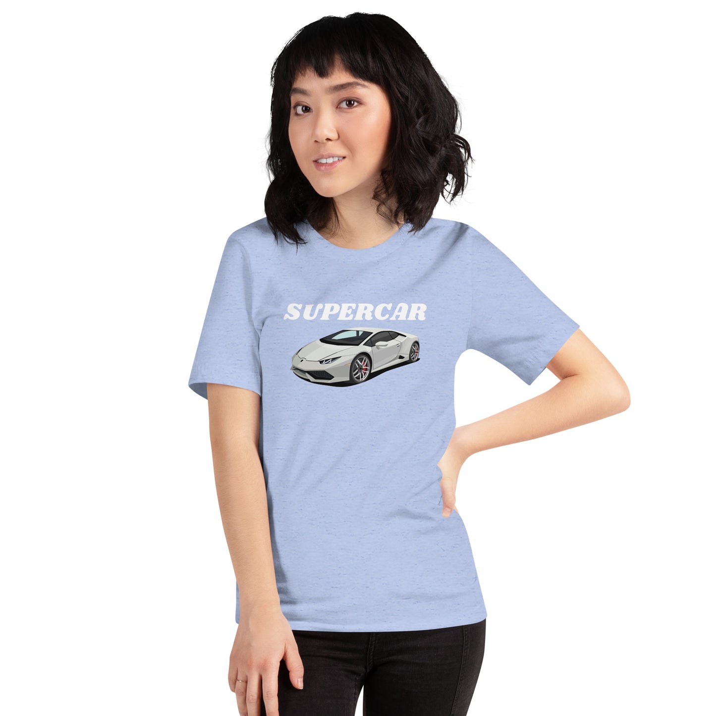 SUPERCAR HURACAN TEE - BLUE