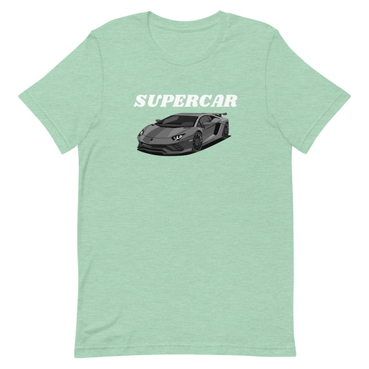 SUPERCAR AVENTADOR TEE - MINT GREEN