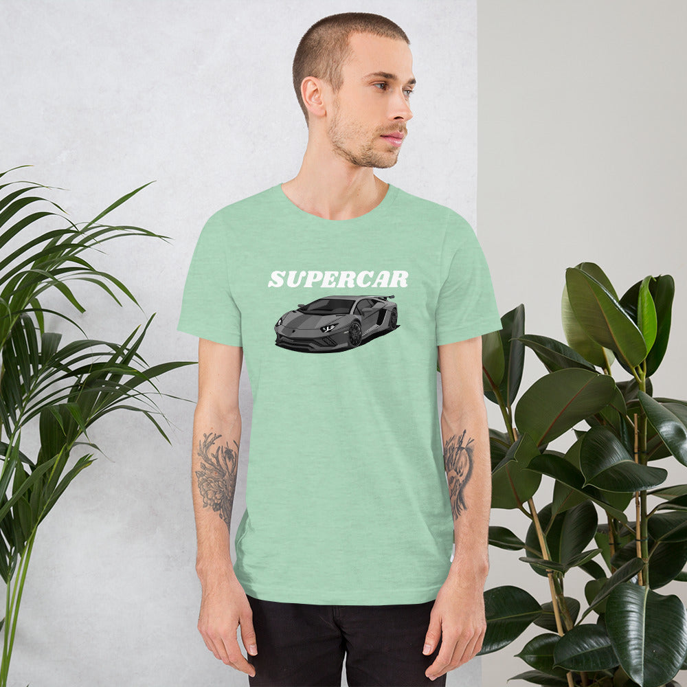SUPERCAR AVENTADOR TEE - MINT GREEN