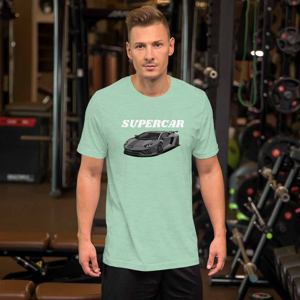 SUPERCAR AVENTADOR TEE - MINT GREEN