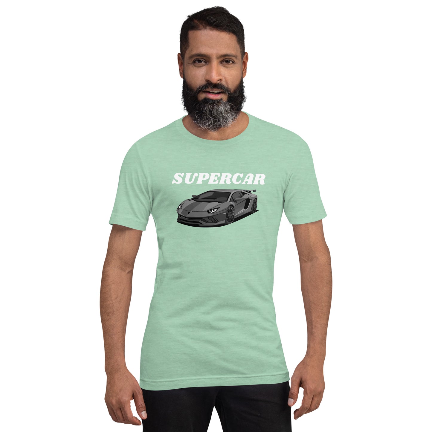 SUPERCAR AVENTADOR TEE - MINT GREEN