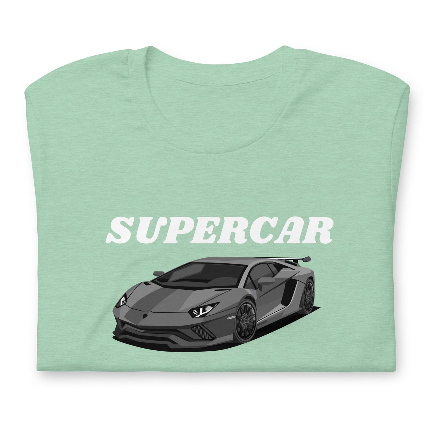 SUPERCAR AVENTADOR TEE - MINT GREEN