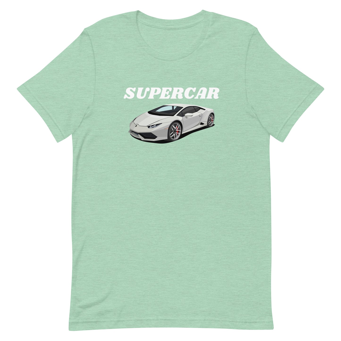 SUPERCAR HURACAN TEE - MINT GREEN