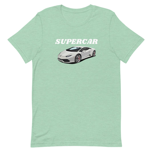 SUPERCAR HURACAN TEE - MINT GREEN