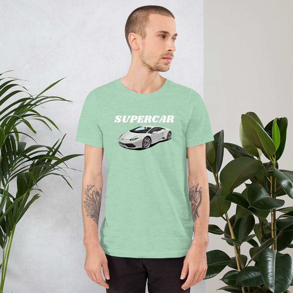 SUPERCAR HURACAN TEE - MINT GREEN