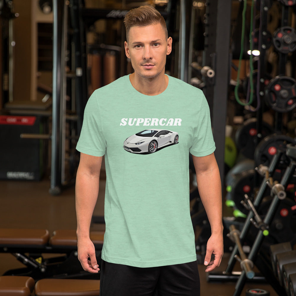 SUPERCAR HURACAN TEE - MINT GREEN