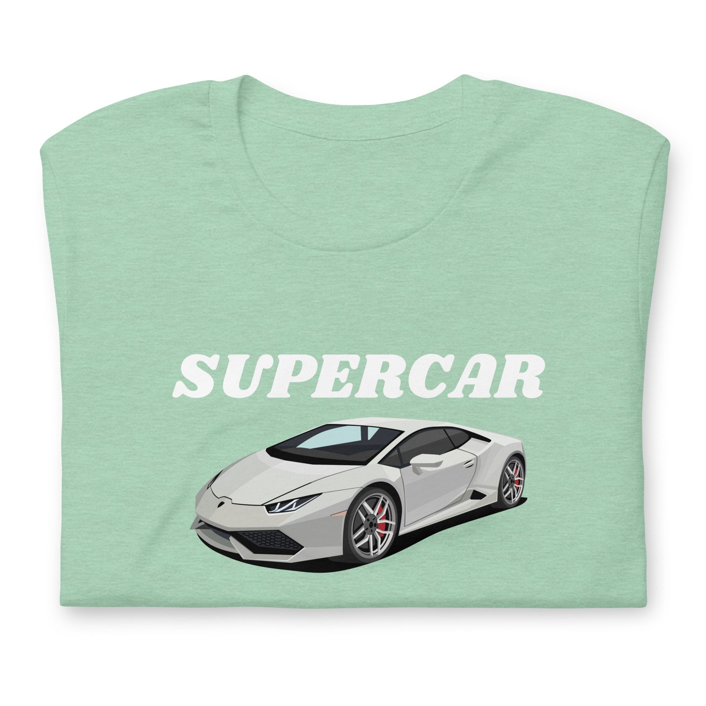 SUPERCAR HURACAN TEE - MINT GREEN