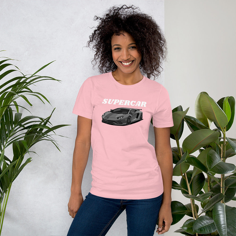 SUPERCAR AVENTADOR TEE - PINK