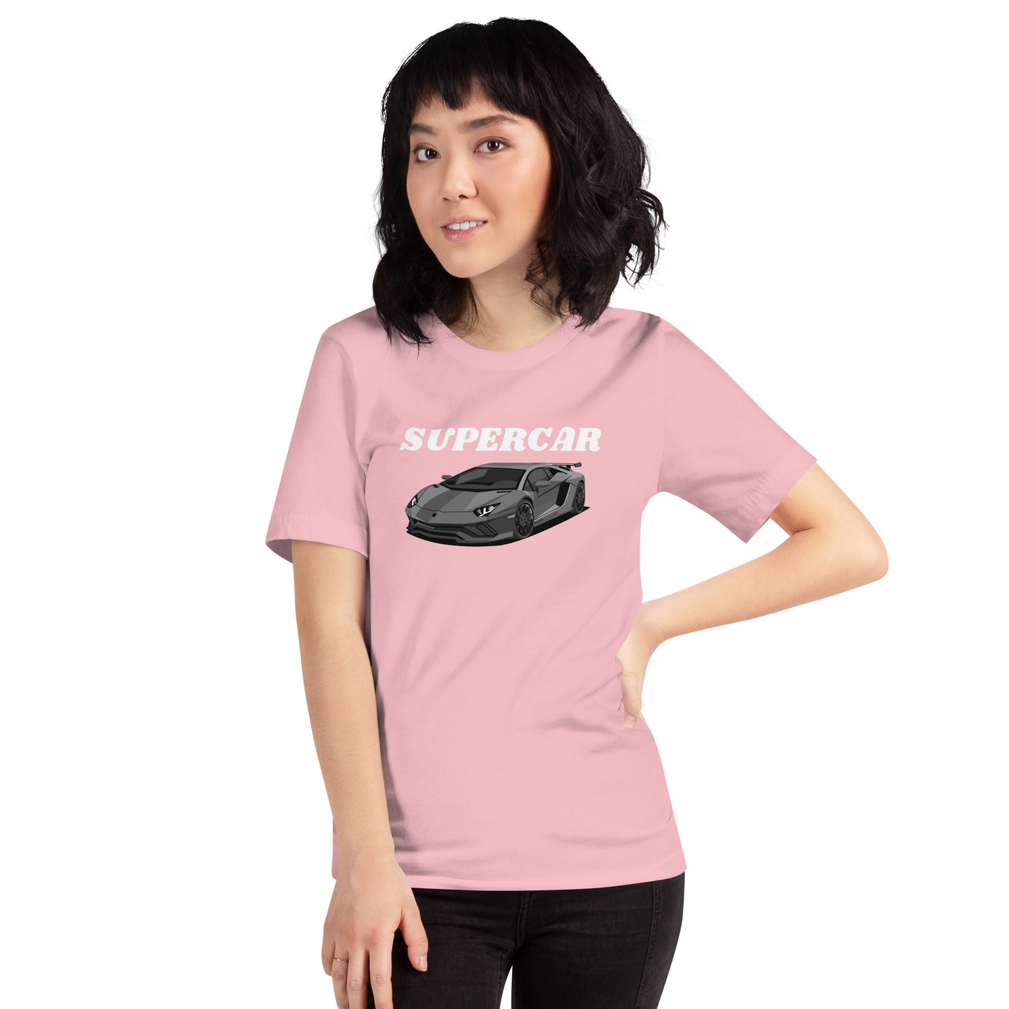 SUPERCAR AVENTADOR TEE - PINK