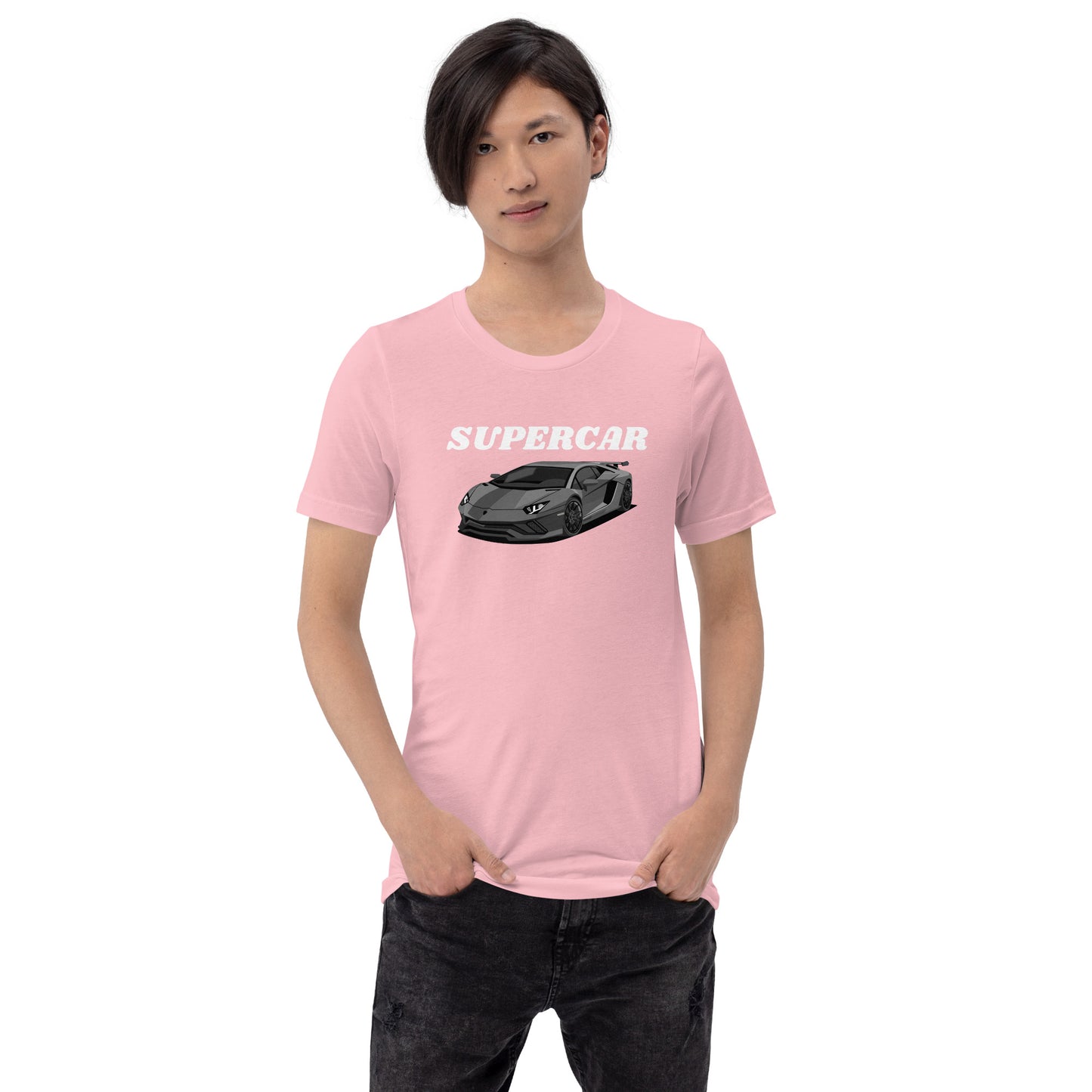 SUPERCAR AVENTADOR TEE - PINK