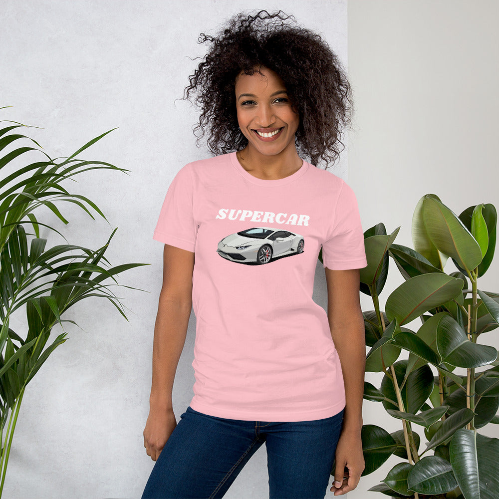 SUPERCAR HURACAN TEE - PINK