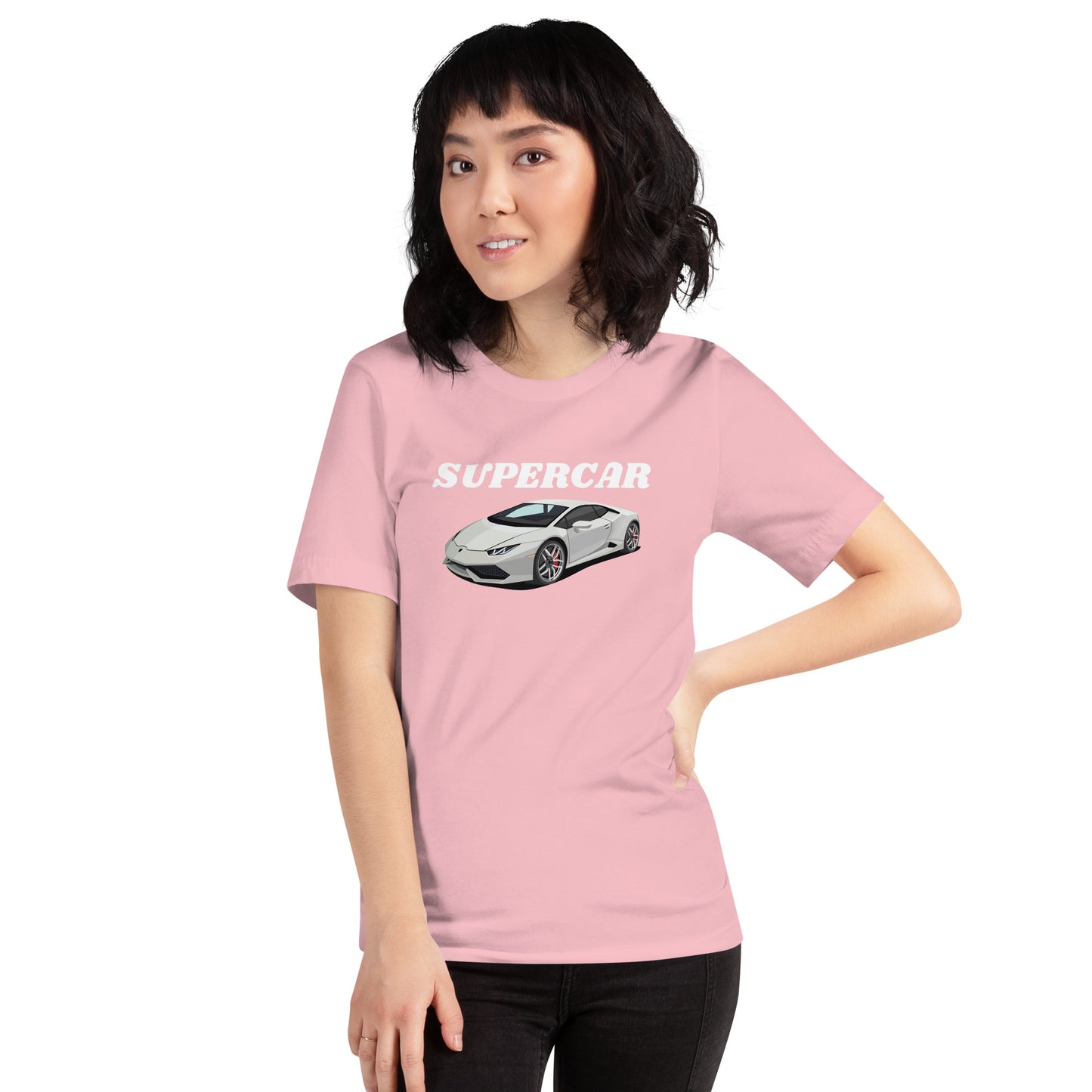 SUPERCAR HURACAN TEE - PINK