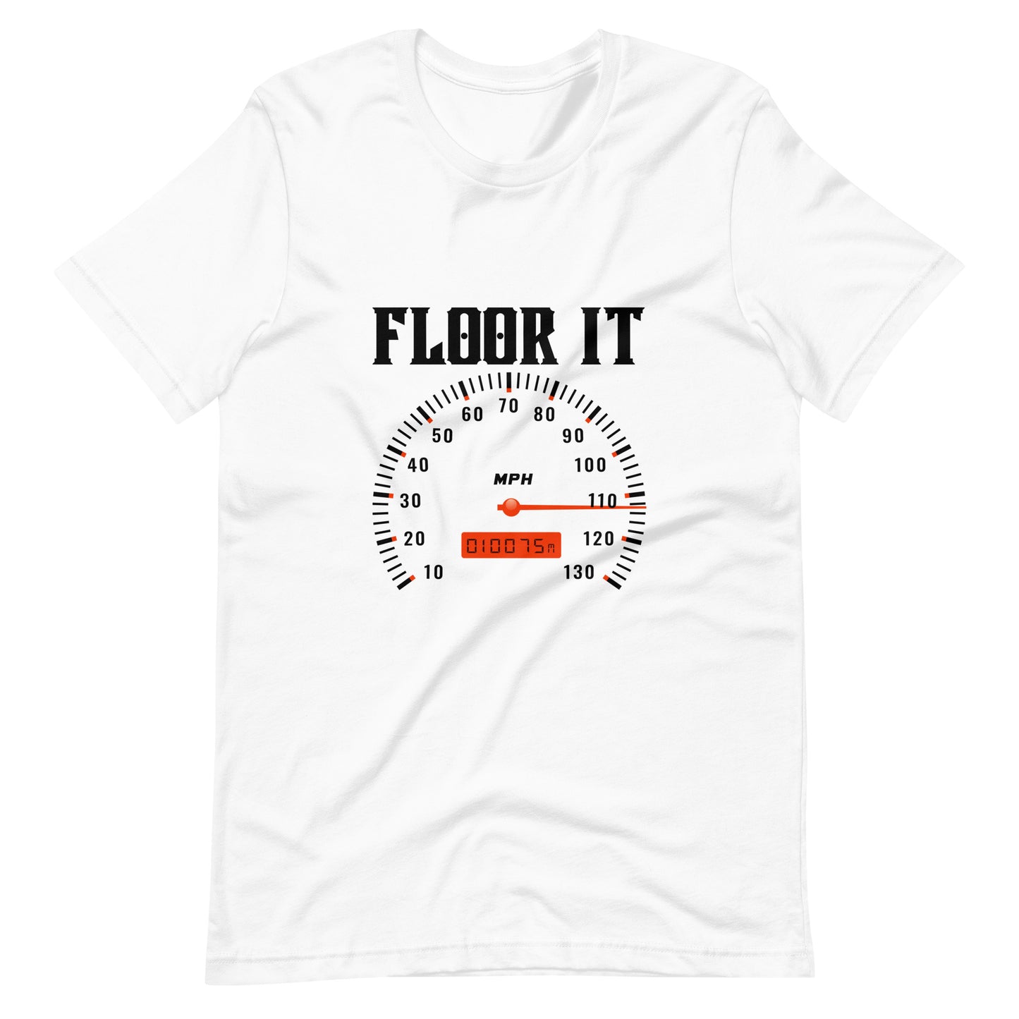 FLOOR IT TEE - WHITE