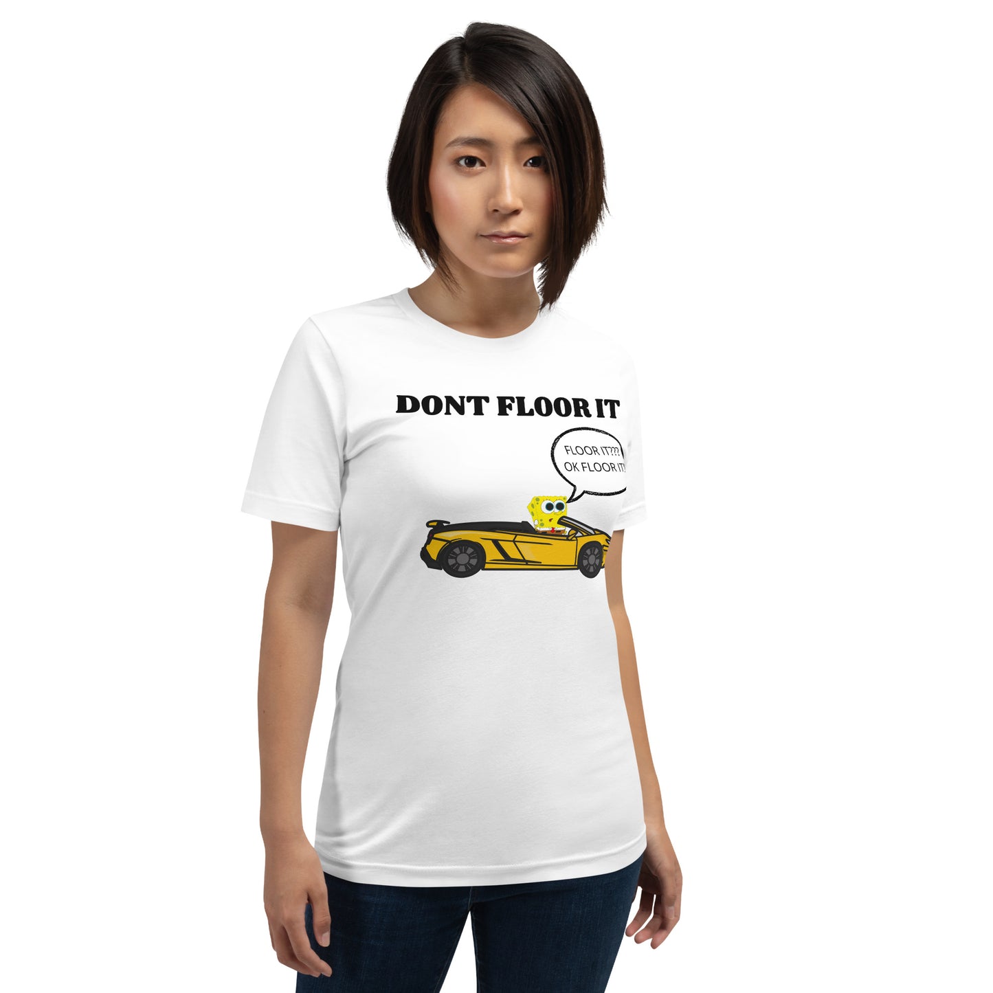 DON'T FLOOR IT TEE - WHITE