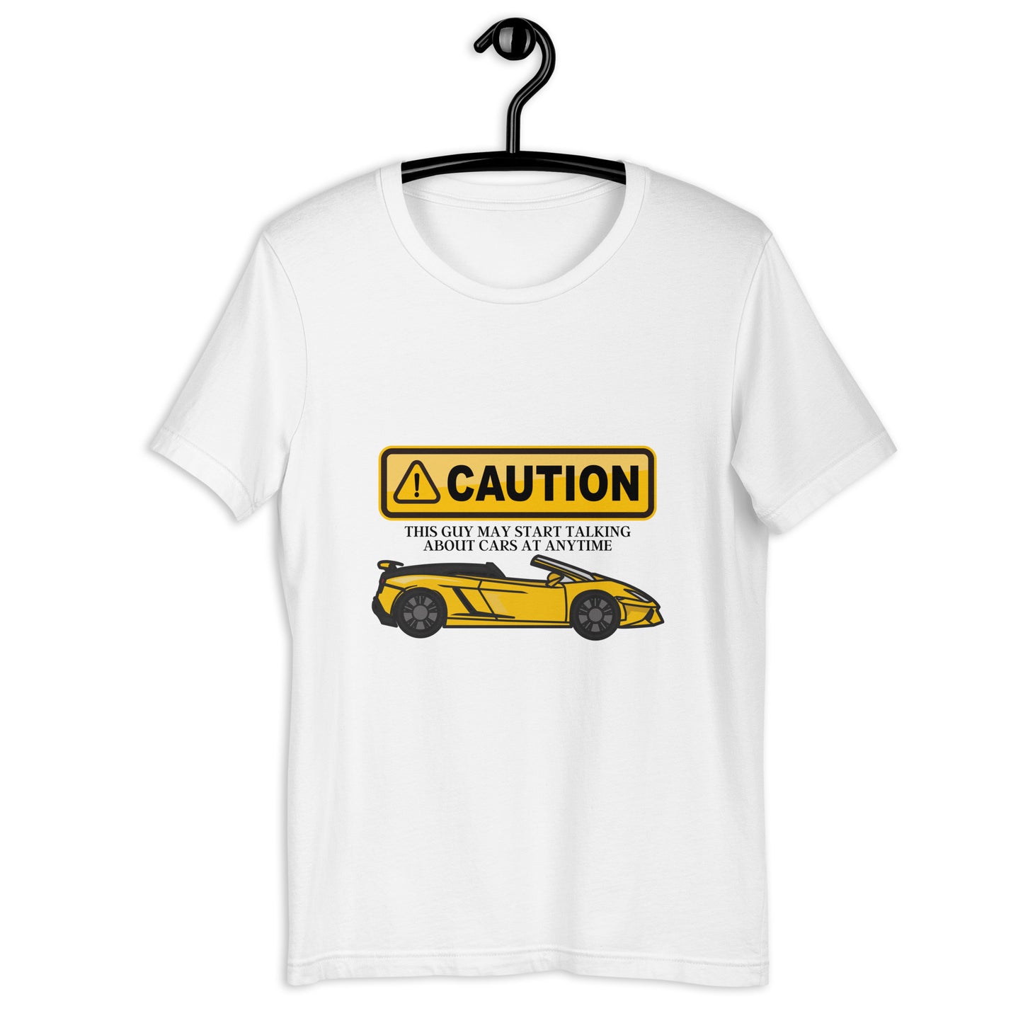 CAUTION TEE - WHITE