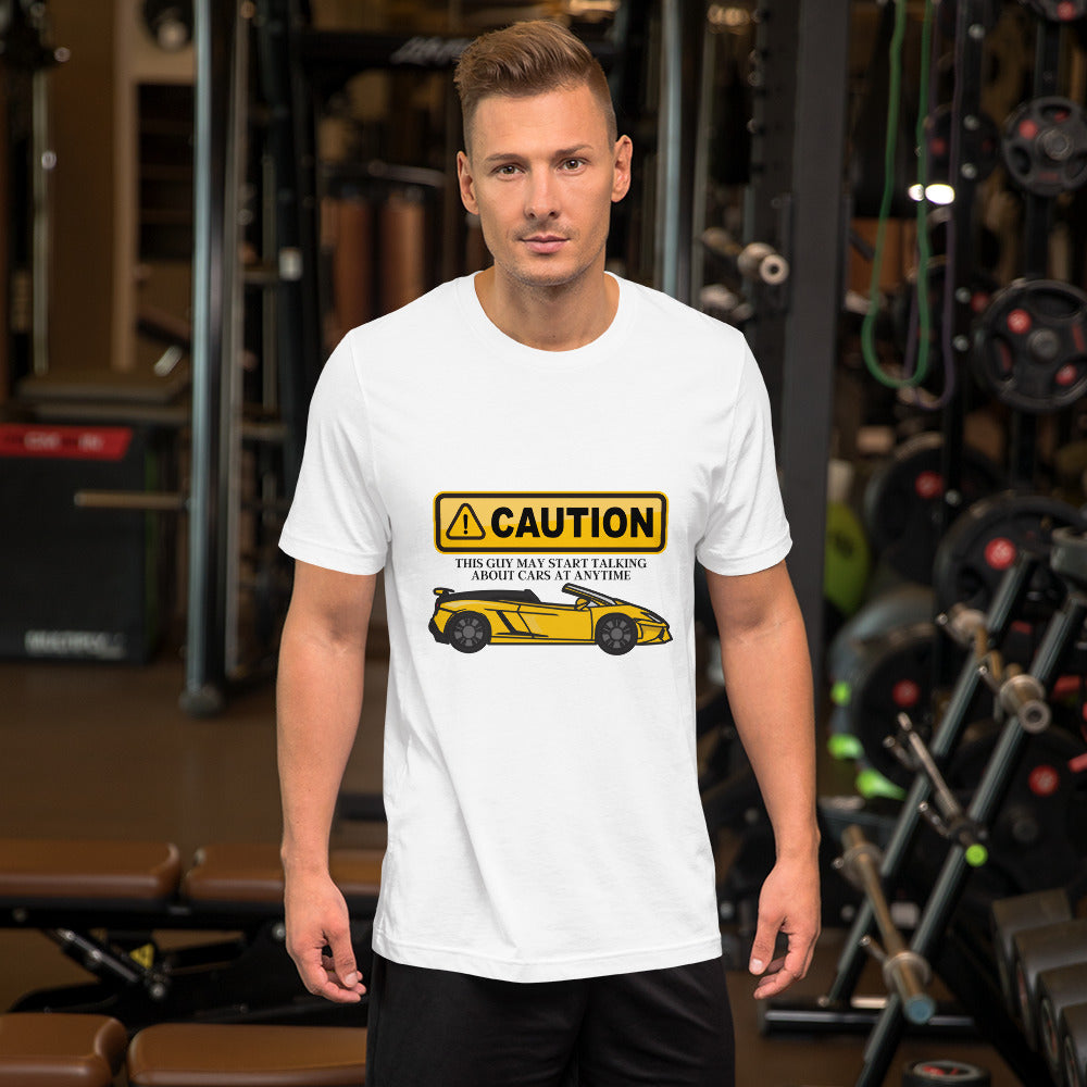 CAUTION TEE - WHITE